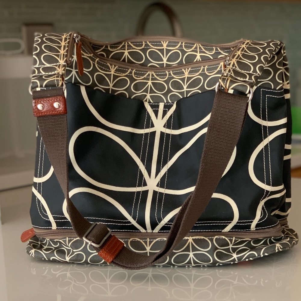 Orla Kiely Crossbody Bag/ Diaper Bag Gem